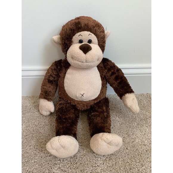 Build-A-Bear Workshop Monkey Plush With Soccer Jersey - Hilarious Cuddly Buddy F - Picture 2 of 8
